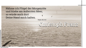 Wir haben uns verabschiedet …