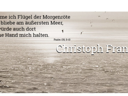 Wir haben uns verabschiedet …