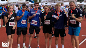 Sport Leistungsfach läuft den Halbmarathon in Ulm