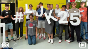 RNG-Schüler*innen bei der Landesjugendkonferenz