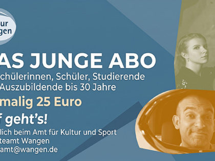 Kultur-Flatrate für 25 Euro: Das neue „Junge Abo“