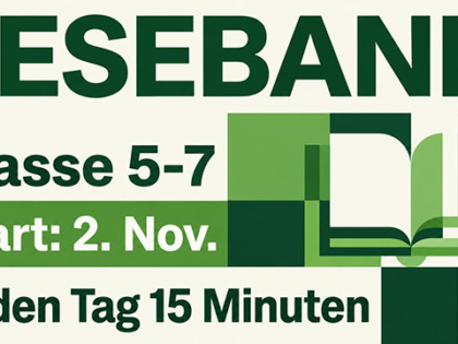 Leseband am RNG: Täglich 15 Minuten Lesespaß