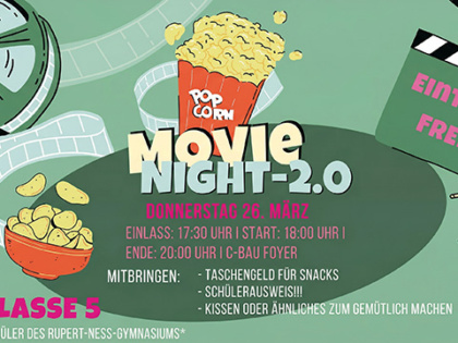 MovieNight-2.0 – am Donnerstag im C-Bau
