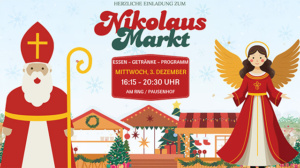 Mittwoch, 3. Dezember – Nikolaus-Markt am RNG
