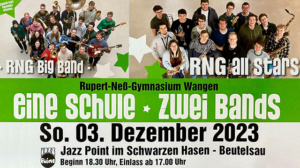 Big-Band-Konzert am 3. Dezember in Beutelsau