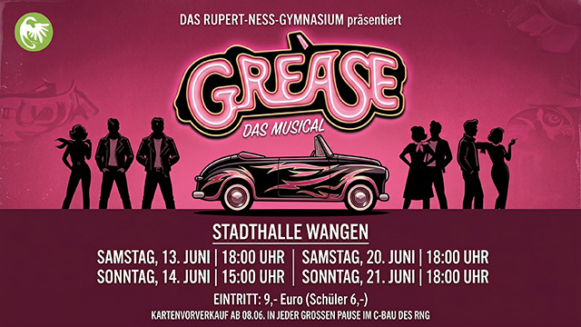 Das RNG präsentiert: GREASE - das Musical