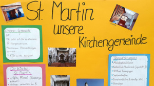 Stadtpfarrer besucht den Religionsunterricht