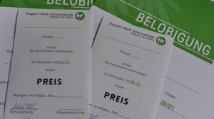 Preise und Belobigungen im Schuljahr 2020/21