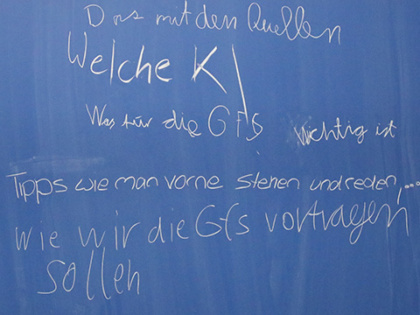 GFS – Was Lehrer erwarten und wie ihr punktet!