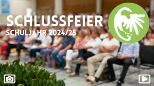 Auszeichnungen und Preise bei der Schlussfeier