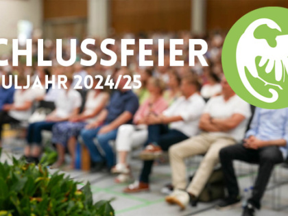Auszeichnungen und Preise bei der Schlussfeier