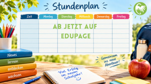 Schulstart am Montag – Stundenpläne auf EduPage