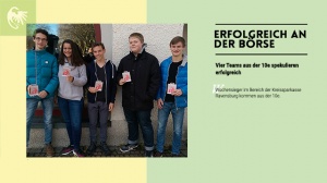 Team „Darth Trader“ erfolgreich beim Börsenspiel