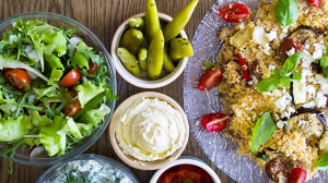 Erneute Salatbar für die Oberstufe