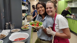 Salatbar des SAK – ein erfolgreiches Projekt