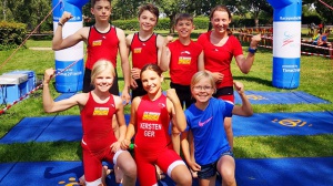 JtfO Triathlon Landesfinale – Staffelteam auf Platz 6