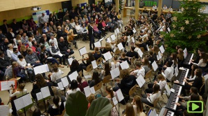 Adventskonzert der Orchester unserer Schule