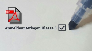 Schulanmeldung für die neuen Fünftklässler