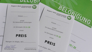 Preise und Belobigungen im Schuljahr 2019/20