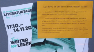 Literaturtage 2020 – auch das RNG ist dabei