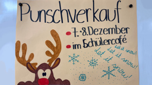 Erfolgreicher Punschverkauf im Dezember