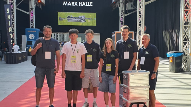 RoboCup Junior-EM in Wien: Gold und Bronze